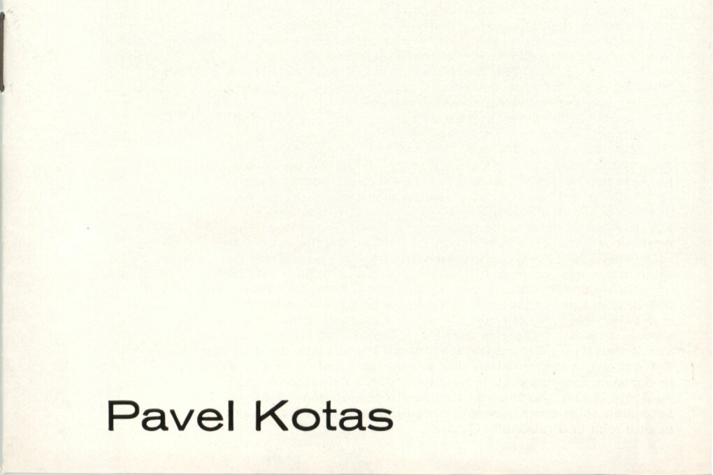 Pavel Kotas. Obrazy 1976–1978